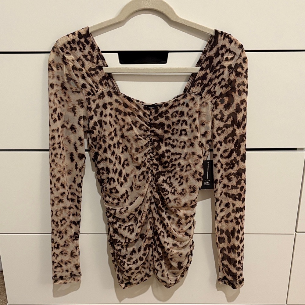 Carla Leopard/Cheetah Print Top
